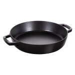 Staub - poêle double poignée 26 cm fonte noir Staub - poêle double poignée 26 cm fonte noir