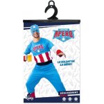 Stc dguisement costume capitaine apro - taille unique adulte