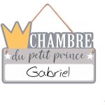 Stc - plaque personnalisable chambre du petit prince Stc - plaque personnalisable chambre du petit prince