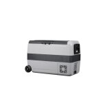 Steamy glacière À compresseur Électrique sur roues - dual zone - 50 litres - gris Steamy glacière À compresseur Électrique sur roues - dual zone - 50 litres - gris