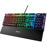 Clavier de gaming mcanique - steelseries - apex 7 - cran oled smart display - switchs bleu - qwertz ...