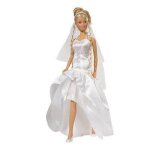 Robe de mari�e - smoby - steffi - id�ale pour les mariages - taille standard - blanc