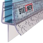 Steigner 60cm joint dtanchit droit en pvc pour paroi en verre de douche ou baignoire vitre 35 / 4 ...