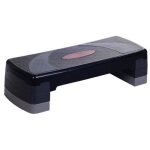 Homcom - stepper - bois - 80x31x12cm - noir