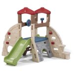 Step2 alpine ridge aire de jeux enfant avec toboggan pour enfants ext�rieur / jardin