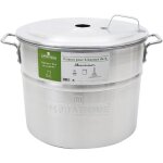Le pratique stérilisateur en aluminium - 25 l - 6 bocaux Le pratique stérilisateur en aluminium - 25 l - 6 bocaux