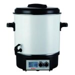 Robby strilisateur de bocaux lectrique avec cran lcd robinet et minuteur 27l 1800w - steri pro lcd ...