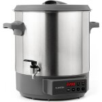 Strilisateur lectrique de bocaux klarstein lady marmalade 27l - inox