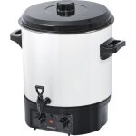 Strilisateur steba 051100 er1 27l - 1800w - rglage temprature 30 / 100c - blanc