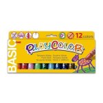 Peinture gouache solide - playcolor - basic one - 12 couleurs - 10g - facile � utiliser