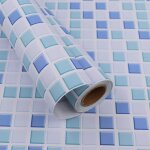 Stickers carrelage mosaïque papier adhesif autocollant mural pour la salle de bain et la cuisine - 60x300cm ... Stickers carrelage mosaïque papier adhesif autocollant mural pour la salle de bain et la cuisine - 60x300cm ...