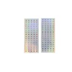 M�gacr�a diy - sticker holographique smiley emoji et m�t�o 160 pi�ces