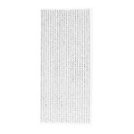 Stickers strass facet argent 04 cm en bande 30 cm