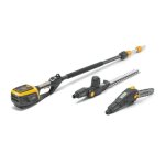 Stiga stiga multitool sans fil mt 500e kit taille - haie dlagage manche tlescopique avec batterie 48v ...