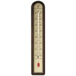Stil thermomètre en plastique imitation bois - plaque en aluminium - 260 x 50 mm Stil thermomètre en plastique imitation bois - plaque en aluminium - 260 x 50 mm