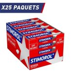 Stimorol original - chewing - gum sans sucre avec dulcorants - menthe / rglisse - lot de 2 packs de ...