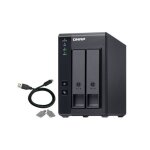 Nas - qnap - tr - 002 - 2 baies - gigabit ethernet - raid 0