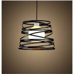 Stoex® nordic fer personnalite créative lustre salon moderne lampshade salle à manger de chambre den ... Stoex® nordic fer personnalite créative lustre salon moderne lampshade salle à manger de chambre den ...