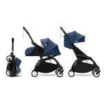 Stokke - poussette yoyo 3 pack 0 et 6 air france cadre noir stokke
