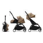 Stokke - poussette yoyo 3 pack 0 et 6 toffee cadre noir stokke