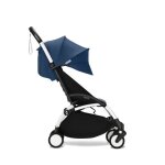 Stokke - poussette yoyo 3 pack 6 air france cadre blanc + habillage pluie offert