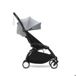 Stokke - poussette yoyo 3 pack 6 + stone cadre noir