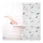 Relaxdays store de baignoire 80 x 240 cm rideau de douche avec chaine montage flexible salle de bain ... Relaxdays store de baignoire 80 x 240 cm rideau de douche avec chaine montage flexible salle de bain ...