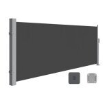 Brise - vue avec coffre en acier antirouille r�tractable 140 x 300 cm protection solaire opaque brise ...