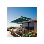 Store banne coffre protect 2 led blanc 4. 05x3. 5m motorisé + led - toile vert Store banne coffre protect 2 led blanc 4. 05x3. 5m motorisé + led - toile vert