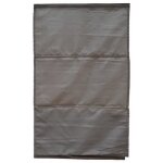 Store bateau aspect soie taupe 100x180 cm