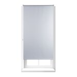 Store enrouleur lot de 2 thermique cha�nette lat�rale fixation sans per�age 90x160 largeur tissu 86 cm ...