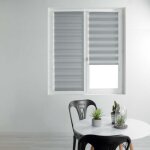 Store enrouleur jour nuit daynight 45x180cm gris