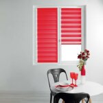 Store enrouleur jour nuit daynight 90x180cm rouge