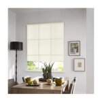 Store enrouleur - madecostore - graine de lin - l94 x h250cm - tissu tamisant - motorisable