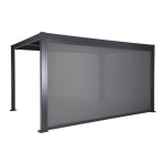Store latéral 4m pour pergola bioclimatique aluminium et acier 4x3m palace store 4m palace Store latéral 4m pour pergola bioclimatique aluminium et acier 4x3m palace store 4m palace