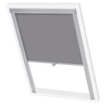 Store occultant roulant - mothinessto - mk04 - gris - tissu occultant - facile � installer