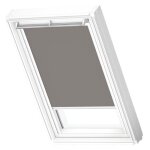 Store occultant velux original - cadre blanc - dkl sk08 - gris