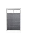 Store v�nitien sans per�age lot de 2 volet fen�tre laisse passer la lumi�re l x h : env. 100x130 cm gris ...
