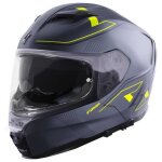Stormer casque int�gr�l moto zs - 1001 taken grey neon yellow matt s