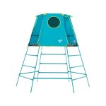 Aire de jeux �volutive explorer tour en m�tal h201cm