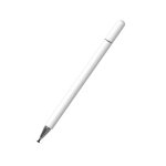 Stylet tactile - blanc - stylo capacitif - sensible  la pression - remplaable - capuchon magntique ...
