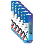Stylo 4 couleurs - pilot - frixion ball - encre gel effaable - pointe fine - rechargeable