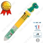 Stylo à bille - td® - dessin animé - 10 couleurs - encre grasse - multicolore Stylo à bille - td® - dessin animé - 10 couleurs - encre grasse - multicolore