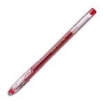 Stylo bille g1 classique - pilot - pointe moyenne - encre gel rouge
