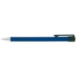 Stylo bille - majuscule - super grip rtractable - pointe moyenne - bleu