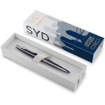 Stylo bille - parker - jotter se - dition spciale sydney - finition chrome - encre bleue