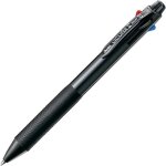 Stylo bille r�tractable 4 couleurs - pentel - vicuna c4 clip noir - bille - rechargeable - non effa�able ...