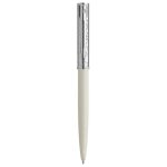 Stylo bille - waterman - allure deluxe - blanc - recharge bleue - pointe moyenne