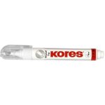 Stylo correcteur - kores - metal tip - blanc - pointe en métal - séchage rapide Stylo correcteur - kores - metal tip - blanc - pointe en métal - séchage rapide