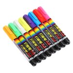 Stylo craie liquide - omabeta - 8 couleurs - non toxique - sans odeur - facile  utiliser